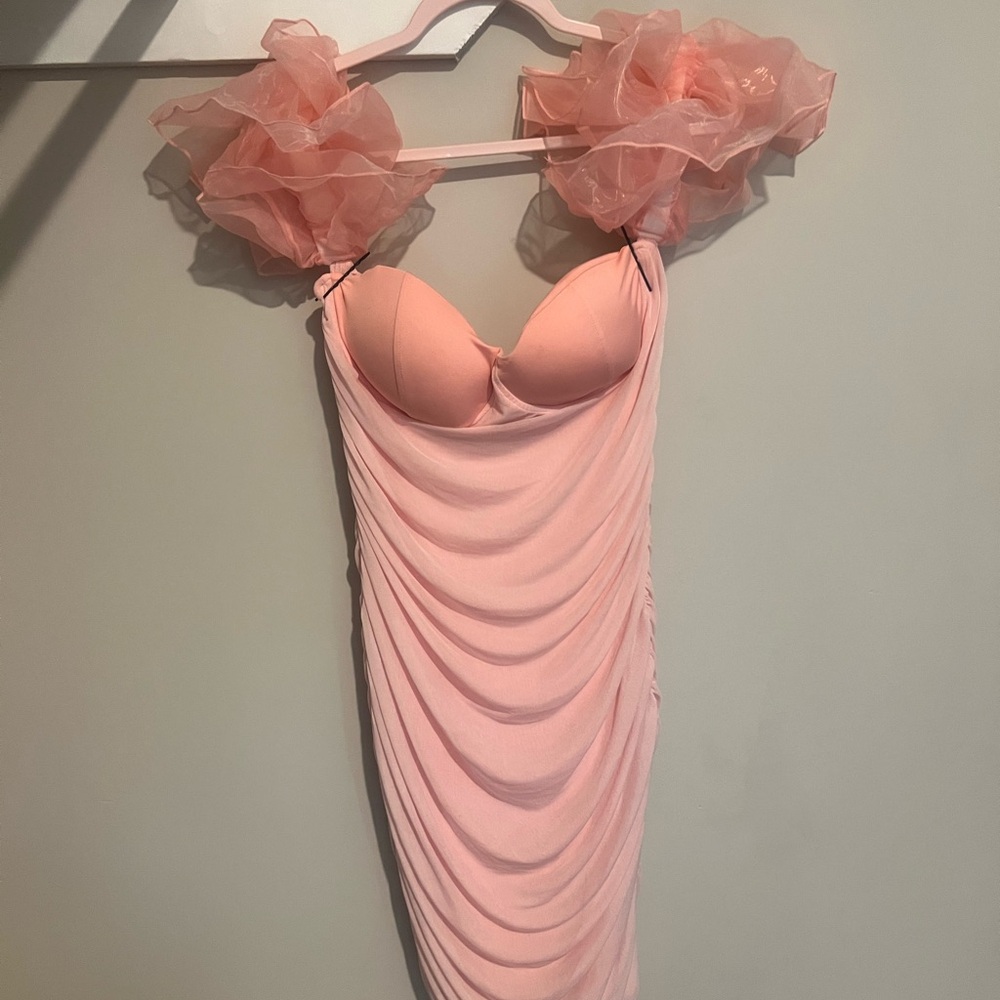 Elegant Pink Prom Dress